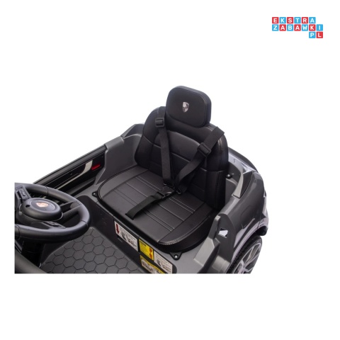 [BDM0990] Porsche Cayenne na akumulator 2x45W 12V/7Ah Bluetooth pilot EVA - czarny