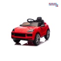 [BDM0990] Porsche Cayenne na akumulator 2x45W 12V/7Ah Bluetooth pilot EVA - czerwony