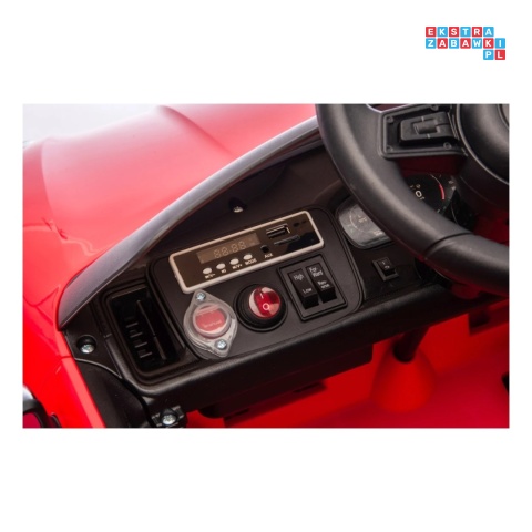 [BDM0990] Porsche Cayenne na akumulator 2x45W 12V/7Ah Bluetooth pilot EVA - czerwony