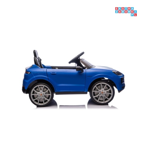 [BDM0990] Porsche Cayenne na akumulator 2x45W 12V/7Ah Bluetooth pilot EVA - niebieski