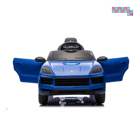 [BDM0990] Porsche Cayenne na akumulator 2x45W 12V/7Ah Bluetooth pilot EVA - niebieski