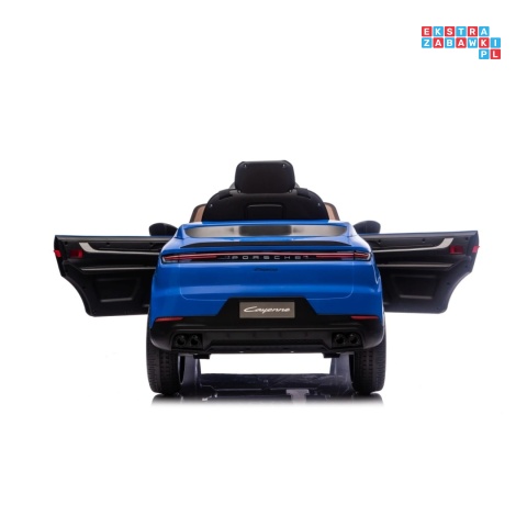 [BDM0990] Porsche Cayenne na akumulator 2x45W 12V/7Ah Bluetooth pilot EVA - niebieski