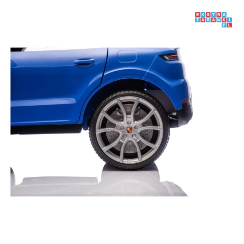 [BDM0990] Porsche Cayenne na akumulator 2x45W 12V/7Ah Bluetooth pilot EVA - niebieski