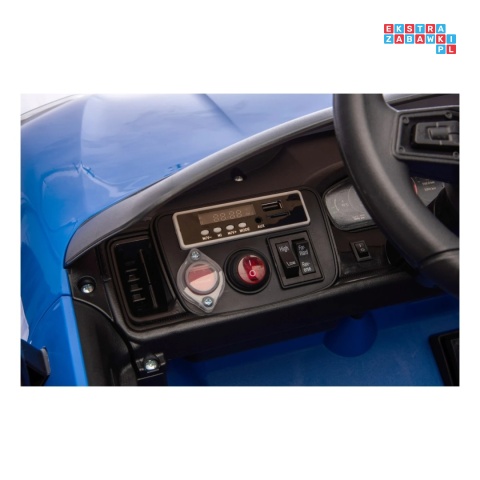 [BDM0990] Porsche Cayenne na akumulator 2x45W 12V/7Ah Bluetooth pilot EVA - niebieski