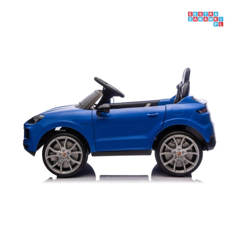 [BDM0990] Porsche Cayenne na akumulator 2x45W 12V/7Ah Bluetooth pilot EVA - niebieski