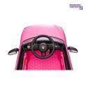 [BDM0990] Porsche Cayenne na akumulator 2x45W 12V/7Ah Bluetooth pilot EVA - różowy