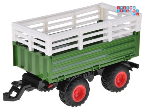 Sterowany Traktor na pilota z przyczepą i chwytakiem bale drewna RC0719