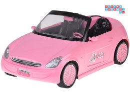 [RC0713] Zdalnie Sterowany Samochód Różowy Cabrio Duże Auto ze Światłami