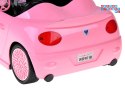 [RC0713] Zdalnie Sterowany Samochód Różowy Cabrio Duże Auto ze Światłami