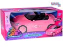 [RC0713] Zdalnie Sterowany Samochód Różowy Cabrio Duże Auto ze Światłami