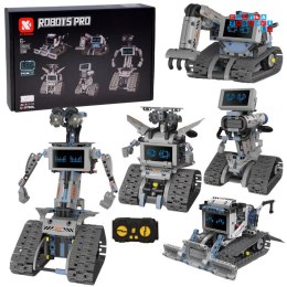 Zdalnie sterowane klocki 5w1 - zbuduj ROBOTY i pozwól im ożyć! RC0742