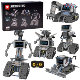 [RC0742] Zdalnie sterowane klocki 5w1 - zbuduj roboty i pozwól im ożyć!