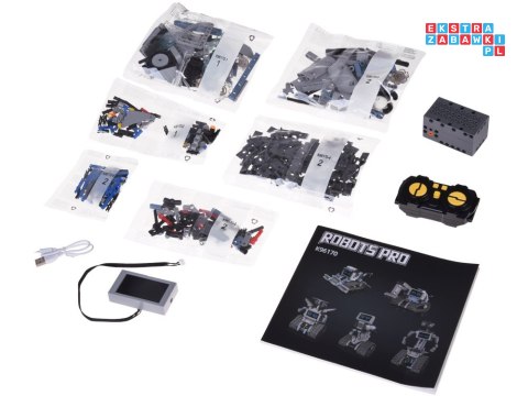 Zdalnie sterowane klocki 5w1 - zbuduj ROBOTY i pozwól im ożyć! RC0742