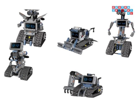 Zdalnie sterowane klocki 5w1 - zbuduj ROBOTY i pozwól im ożyć! RC0742