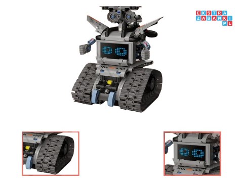 Zdalnie sterowane klocki 5w1 - zbuduj ROBOTY i pozwól im ożyć! RC0742