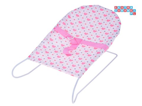 [ ZA5916] Zestaw Deluxe Lalka Bobas Wózek Łóżeczko Mata z akcesoriami 17 el.