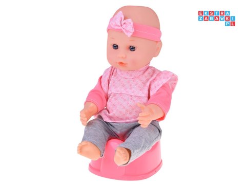 [ ZA5916] Zestaw Deluxe Lalka Bobas Wózek Łóżeczko Mata z akcesoriami 17 el.