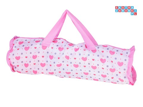 [ ZA5916] Zestaw Deluxe Lalka Bobas Wózek Łóżeczko Mata z akcesoriami 17 el.