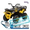 [XMX-651] Quad ATV Robust 01 na akumulator 4x35W 12V/7Ah EVA led ekoskóra - żółty