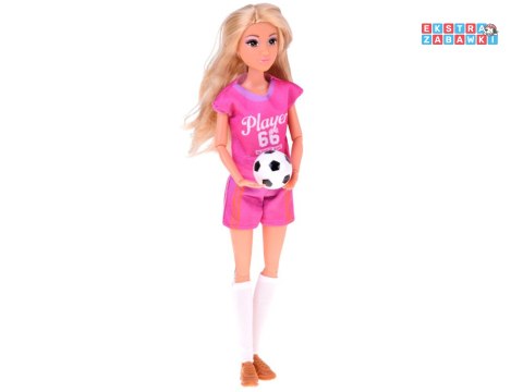 [ZA5696] Anlily lalka sportowiec piłka nożna, gimnastyka, bieganie, takewondo