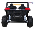 [A032] Buggy ATV Racing dwuosobowy na akumulator 4x200 24V/7Ah pilot MP3 LED - złoty