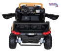 [A032] Buggy ATV Racing dwuosobowy na akumulator 4x200 24V/7Ah pilot MP3 LED - złoty