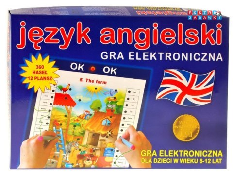 [GR0124] Jawa edukacyjna gra elektroniczna język angielski 360 haseł
