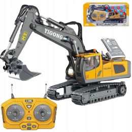 [BC1038] Koparka gąsienicowa zdalnie sterowana RC z pilotem 2.4GHz skala 1:20