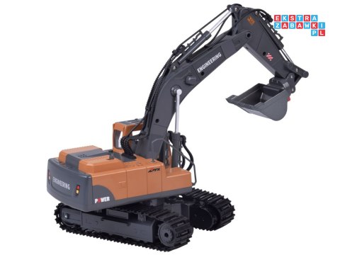 Koparka 3w1 zdalnie sterowana Pojazd budowlany Wymienne końcówki RC0752