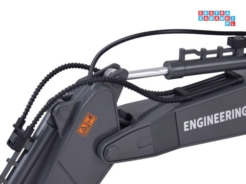 Koparka 3w1 zdalnie sterowana Pojazd budowlany Wymienne końcówki RC0752