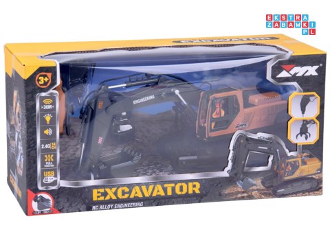 Koparka 3w1 zdalnie sterowana Pojazd budowlany Wymienne końcówki RC0752