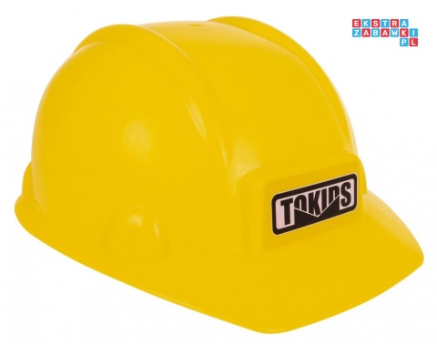 [608B] Mała koparka jeździk na akumulator 1x25W 6V/4Ah Kask Ruchoma łyżka Schowek - żółty