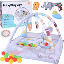 [ ZA5823 ] Mata Edukacyjna kolorowy Kojec Plac zabaw kolorowe Piłki Zabawki