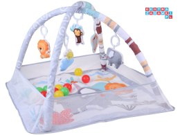 [ ZA5823 ] Mata Edukacyjna kolorowy Kojec Plac zabaw kolorowe Piłki Zabawki