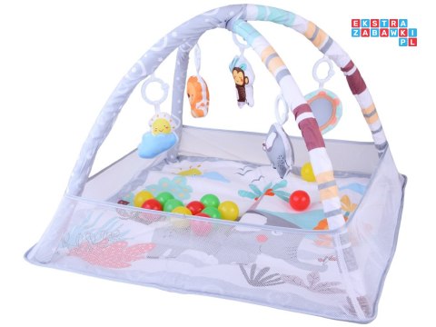 [ ZA5823 ] Mata Edukacyjna kolorowy Kojec Plac zabaw kolorowe Piłki Zabawki