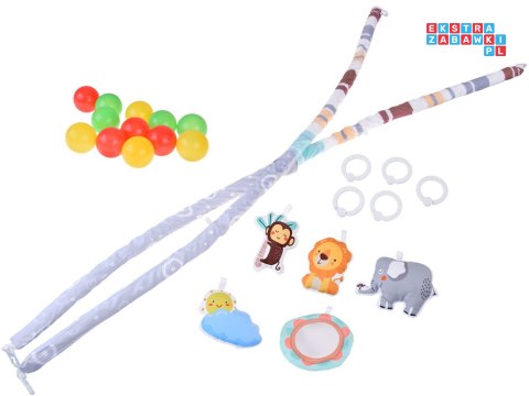 [ ZA5823 ] Mata Edukacyjna kolorowy Kojec Plac zabaw kolorowe Piłki Zabawki