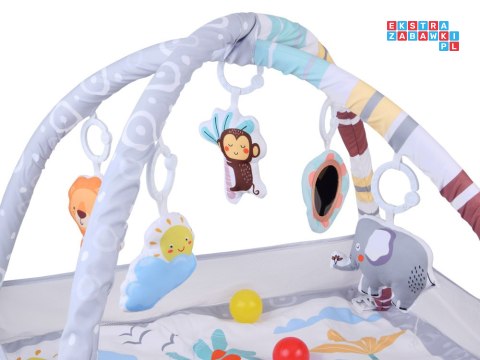 [ ZA5823 ] Mata Edukacyjna kolorowy Kojec Plac zabaw kolorowe Piłki Zabawki