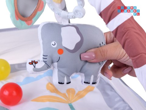 [ ZA5823 ] Mata Edukacyjna kolorowy Kojec Plac zabaw kolorowe Piłki Zabawki