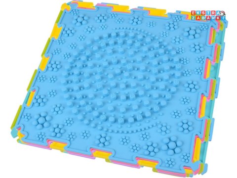 [ZA5862] Mata sensoryczna typu Puzzle gumowe 8 szt rozwój i zabawa