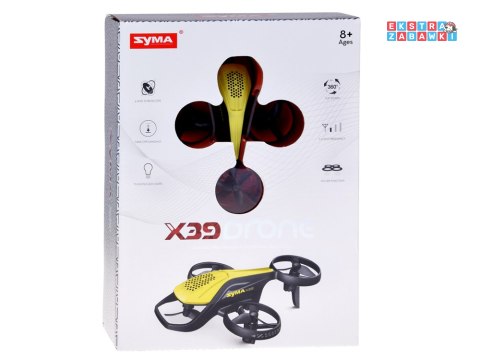 [RC0715] Mini dron SYMA X39 czteroosiowy 2 prędkości akrobacje pilot 2.4GHz