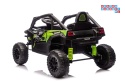 [JS330] Buggy Kawasaki TERYX KRX1000 na akumulator 4x4 (2x20W i 2x45W) 24V/5Ah EVA Bluetooth LED pilot - czarno-zielony
