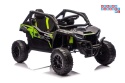 [JS330] Buggy Kawasaki TERYX KRX1000 na akumulator 4x4 (2x20W i 2x45W) 24V/5Ah EVA Bluetooth LED pilot - czarno-zielony