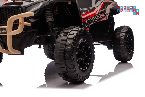 [JS330] Buggy Kawasaki TERYX KRX1000 na akumulator 4x4 (2x20W i 2x45W) 24V/5Ah EVA Bluetooth LED pilot - beżowy
