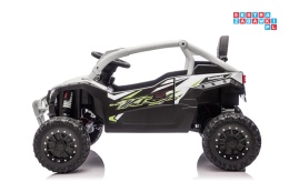 [JS330] Buggy Kawasaki TERYX KRX1000 na akumulator 4x4 (2x20W i 2x45W) 24V/5Ah EVA Bluetooth LED pilot - szary