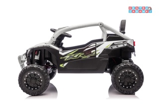 Kawasaki TERYX KRX1000 buggy na akumulator 4x4 - biały, 2x20W i 2x45W, 24V/5Ah, EVA, Bluetooth, LED, pilot [JS330]