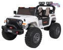 [SX2539] Terenowy Extreme Sport na akumulator 4x4 960W 24V/7Ah Bluetooth EVA ekoskóra LED - biały