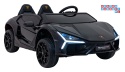 [A500] Lamborghini Revuelto XL dwuosobowe na akumulator 4x200W 24V/7Ah EVA Bluetooth ekoskóra pilot - czarny