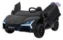 [A500] Lamborghini Revuelto XL dwuosobowe na akumulator 4x200W 24V/7Ah EVA Bluetooth ekoskóra pilot - czarny