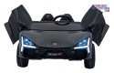 [A500] Lamborghini Revuelto XL dwuosobowe na akumulator 4x200W 24V/7Ah EVA Bluetooth ekoskóra pilot - czarny