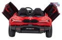 [A500] Lamborghini Revuelto XL dwuosobowe na akumulator 4x200W 24V/7Ah EVA Bluetooth ekoskóra pilot - czerwony